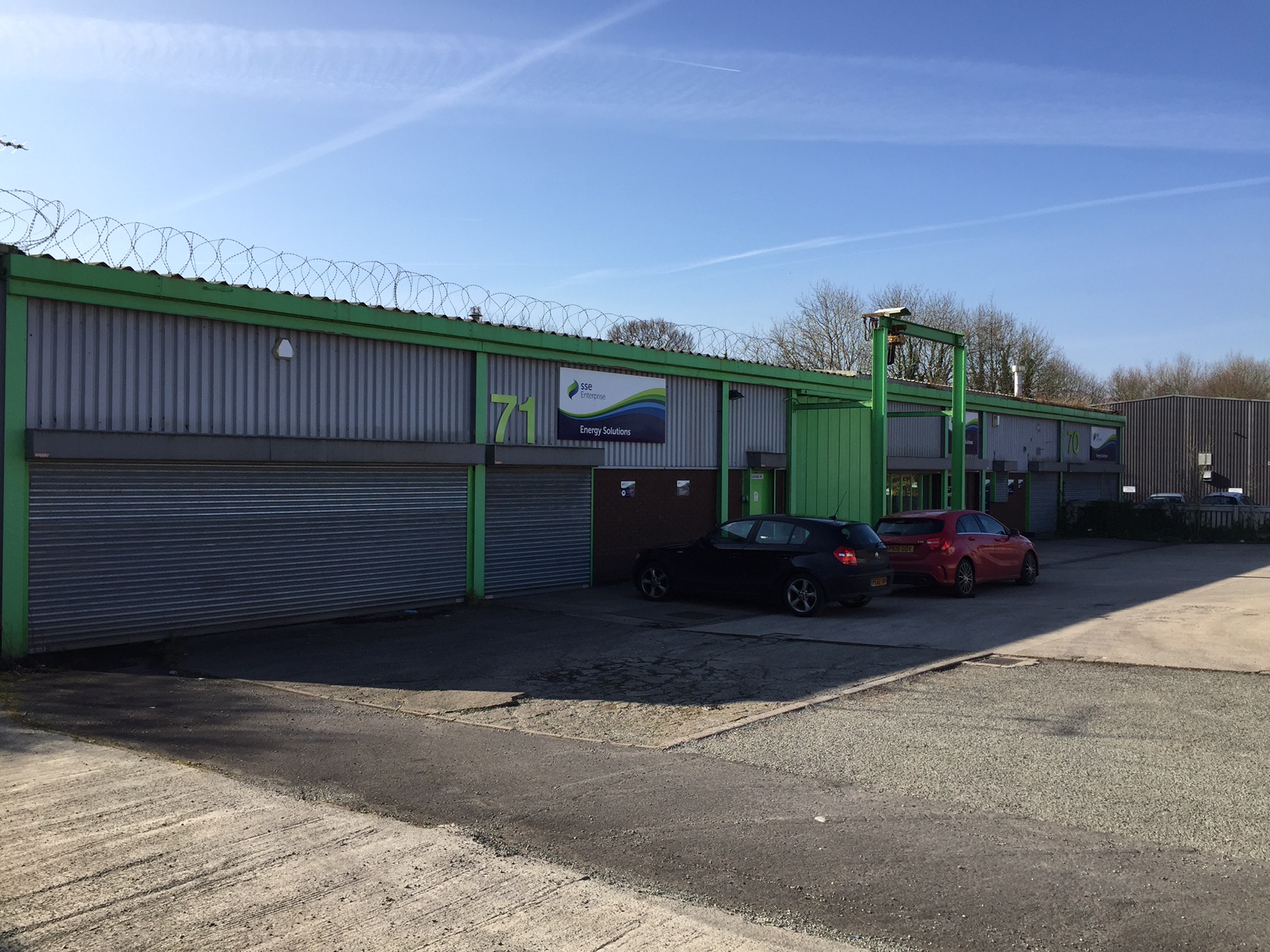 Detached industrial warehousing unit to let Roman Way, Preston